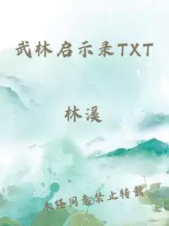 武林啟示錄TXT