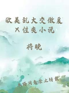 歐美亂大交做爰Ⅹ性爽小說