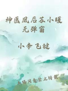 神醫(yī)凰后蘇小暖無彈窗