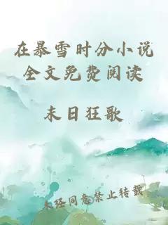 在暴雪時分小說全文免費(fèi)閱讀