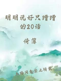 明明說好只蹭蹭的20話