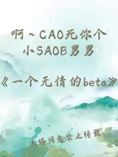 啊～CAO死你個小SAOB男男