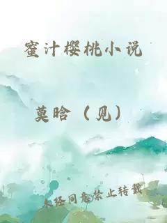 蜜汁櫻桃小說