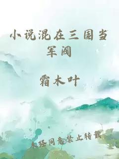 小說混在三國當軍閥