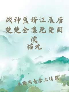 戰(zhàn)神醫(yī)婿江辰唐楚楚全集免費(fèi)閱讀