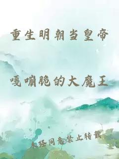 重生明朝當(dāng)皇帝