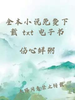 全本小說免費下載 txt 電子書