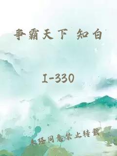 爭霸天下 知白