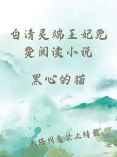 白清靈端王妃免費(fèi)閱讀小說(shuō)