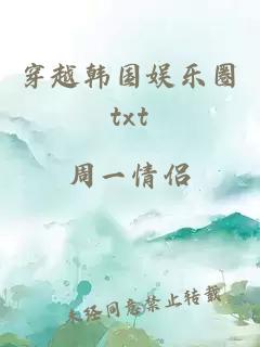 穿越韓國娛樂圈txt