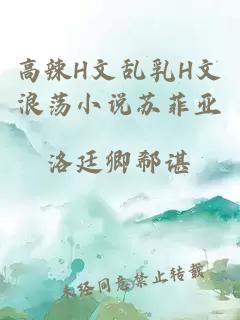 高辣H文亂乳H文浪蕩小說蘇菲亞