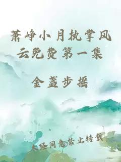 蕭崢小月執(zhí)掌風(fēng)云免費(fèi)第一集