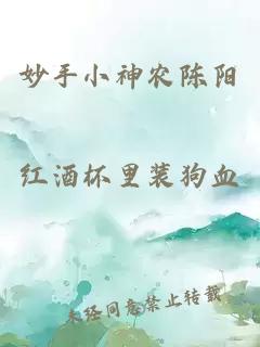 妙手小神農陳陽