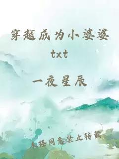 穿越成為小婆婆txt