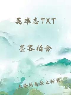 英雄志TXT