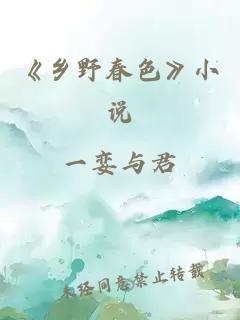 《鄉野春色》小說