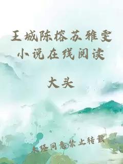 王城陳榕蘇雅雯小說在線閱讀