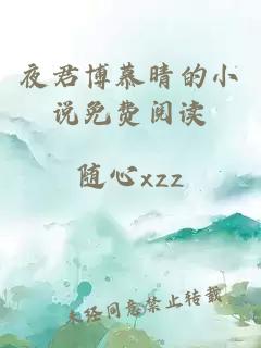 夜君博慕晴的小說免費閱讀