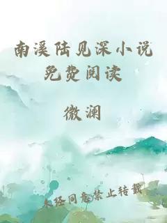 南溪陸見(jiàn)深小說(shuō)免費(fèi)閱讀