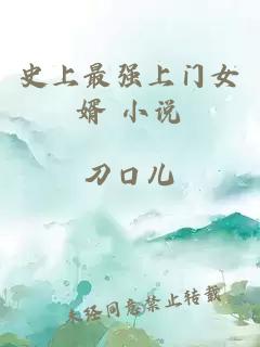 史上最強上門女婿 小說