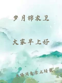 歲月錦衣衛